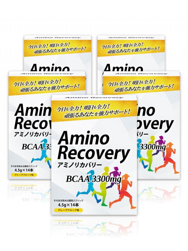 AminoRecovery アミノリカバリー 【5箱セット70本入り】