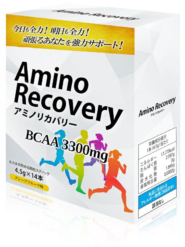  【BCAAサプリメント】  AminoRecovery アミノリカバリー 【1箱14本入り】
