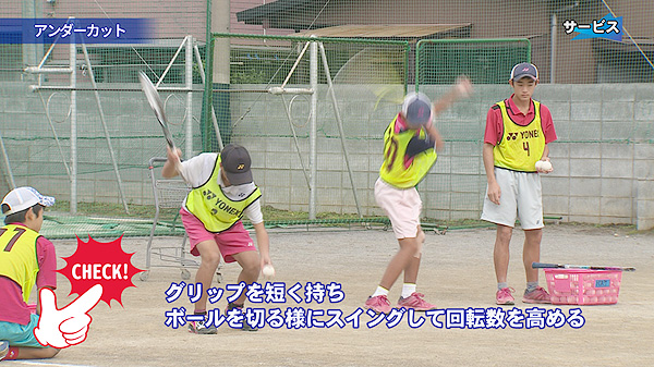 上達スピードを上げる ～清明学園中学校ソフトテニス部の120分レッスン～