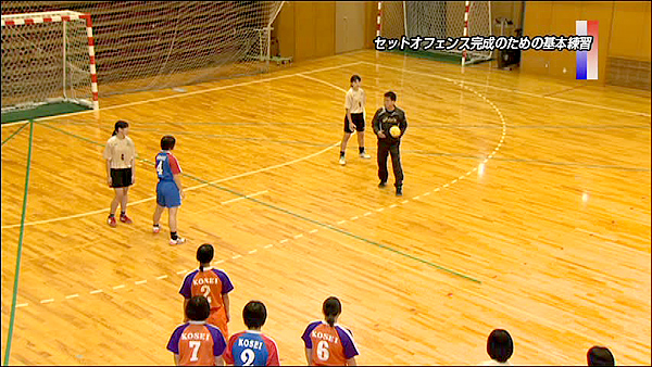 ハンドボールの実践練習法 ～佼成学園女子高校ハンドボール部 上達への取り組み～