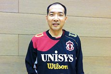 日本ユニシス バドミントン部　中條 彪 総監督